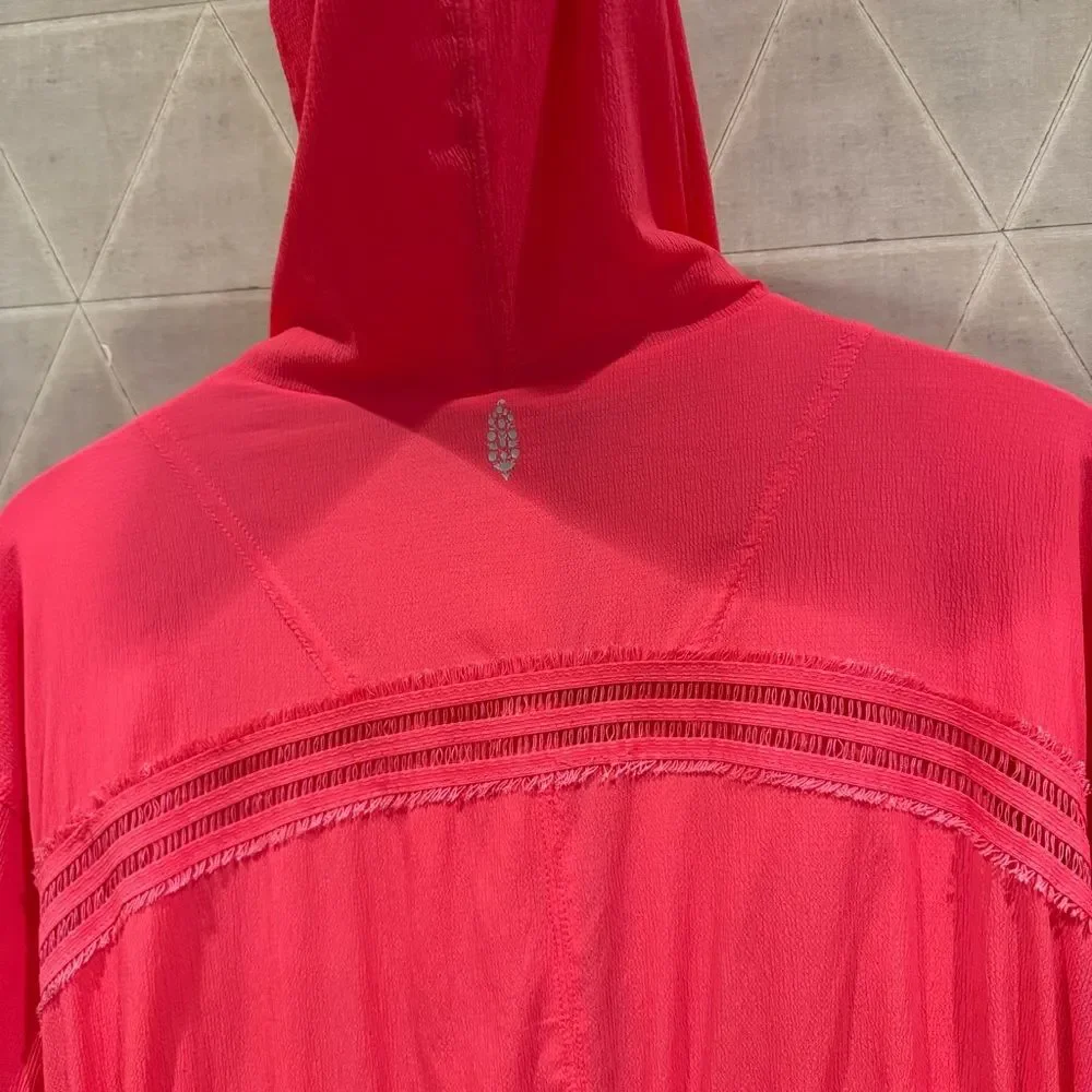 Free People Movement Run Wild Jacket Pink Size S